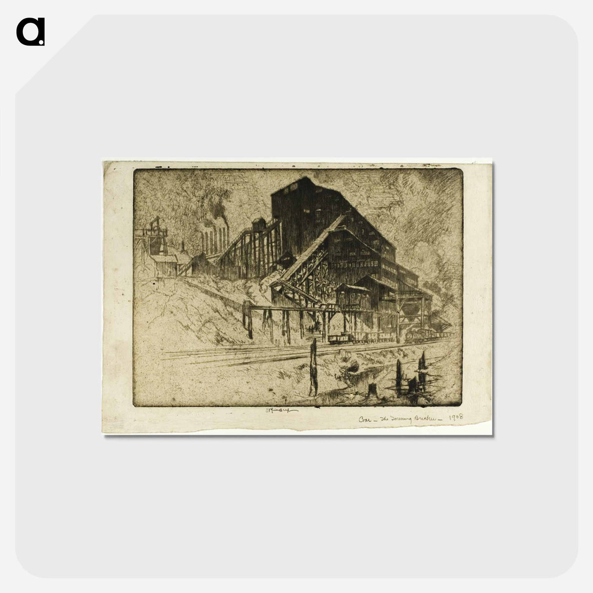 Coal—The Towering Breaker
- ジョセフ ペネル Postcard.