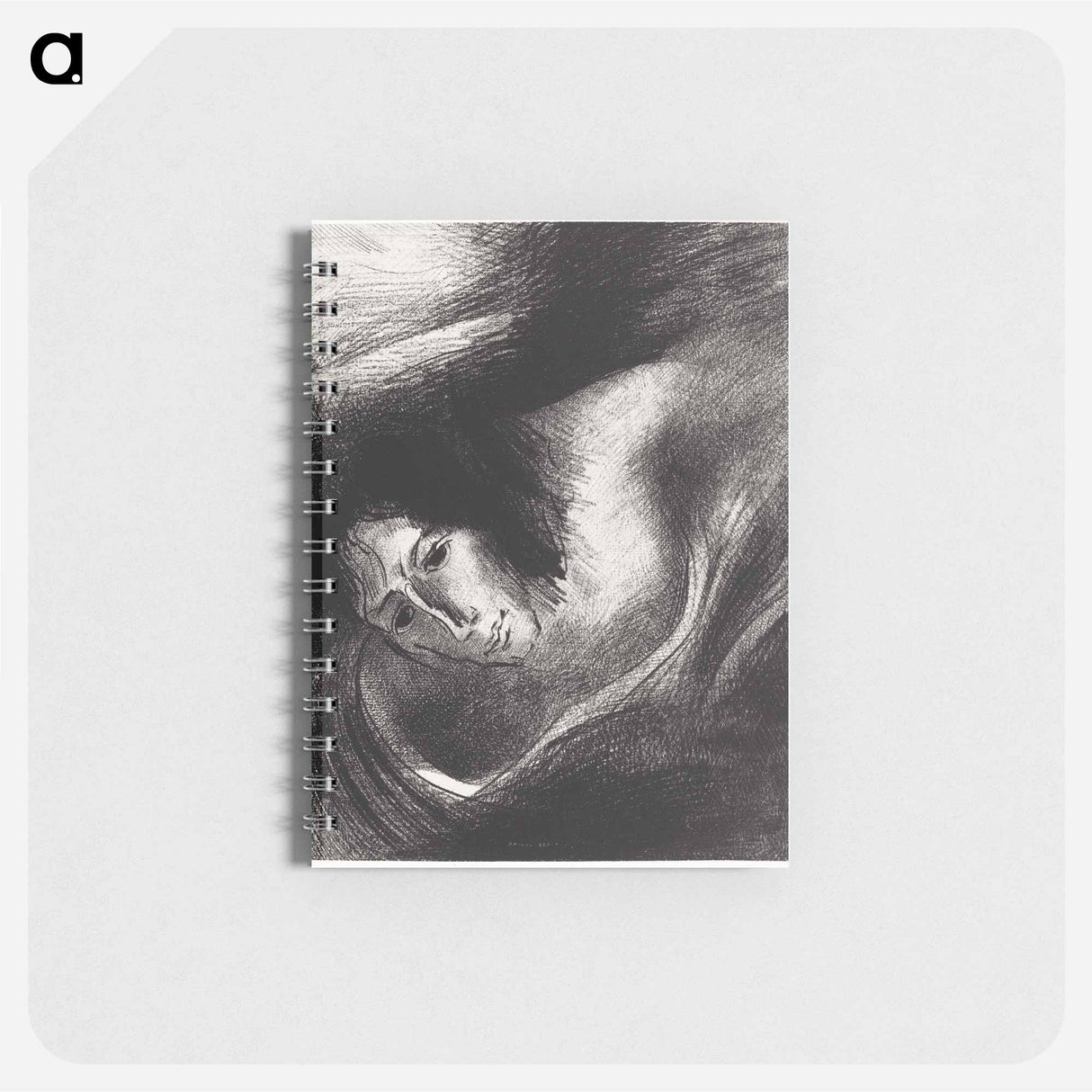 And the Devil That Deceived Them Was Cast Into the Lake of Fire and Brimstone, Where the Beast and the False Prophet Are - オディロン ルドン Memo.