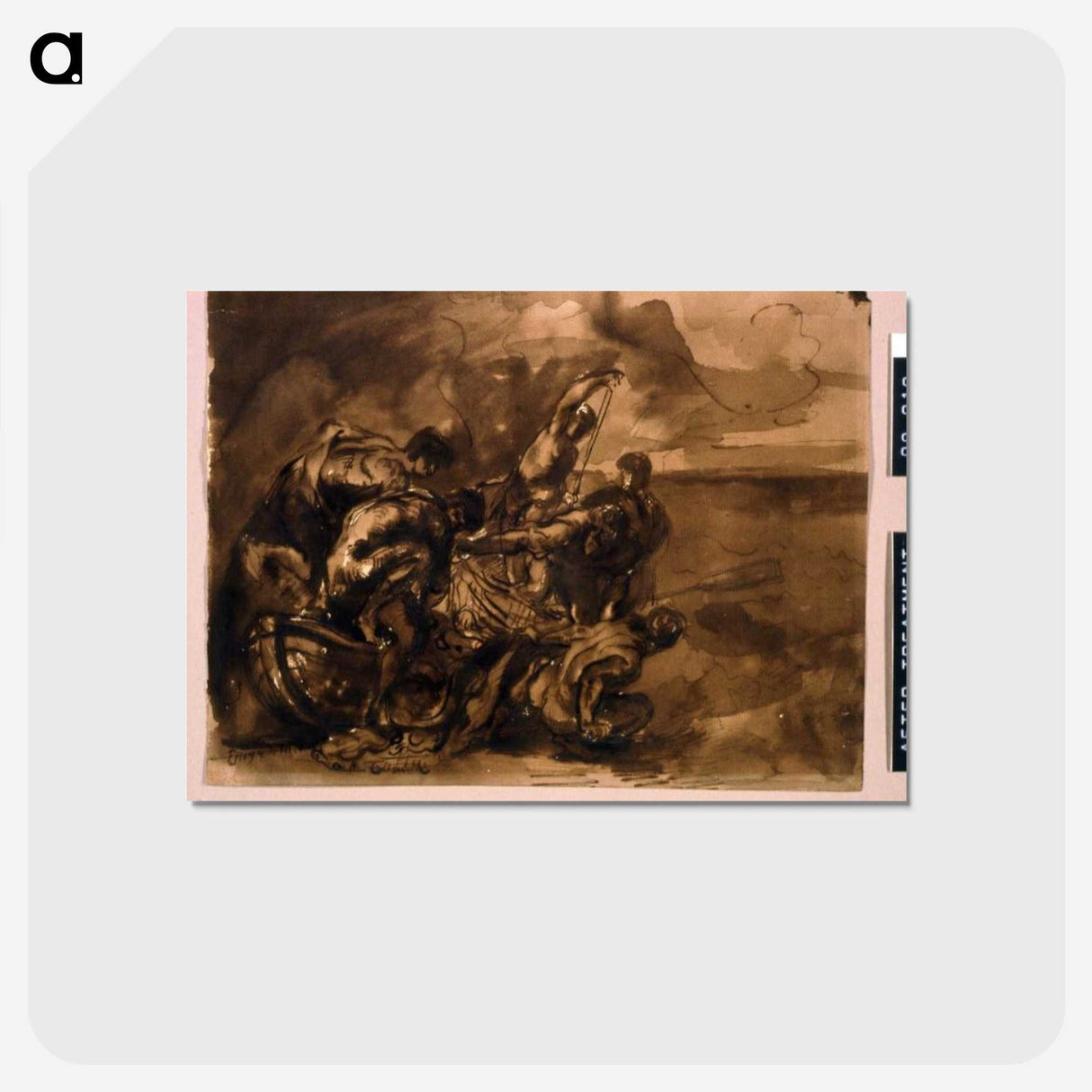 4-16_Eugene-Delacroix_postcard