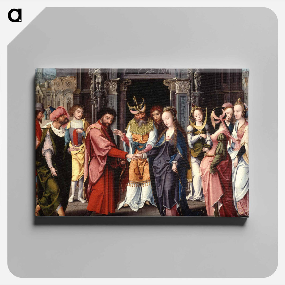 アートパネル-The Marriage of the Virgin
- セントルイス美術館 Canvas.