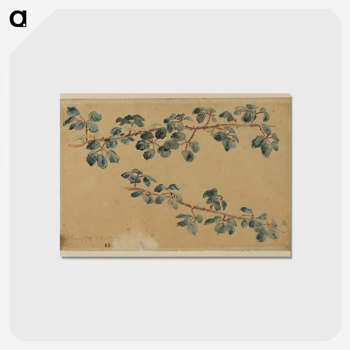4-17_Eugene-Delacroix_postcard