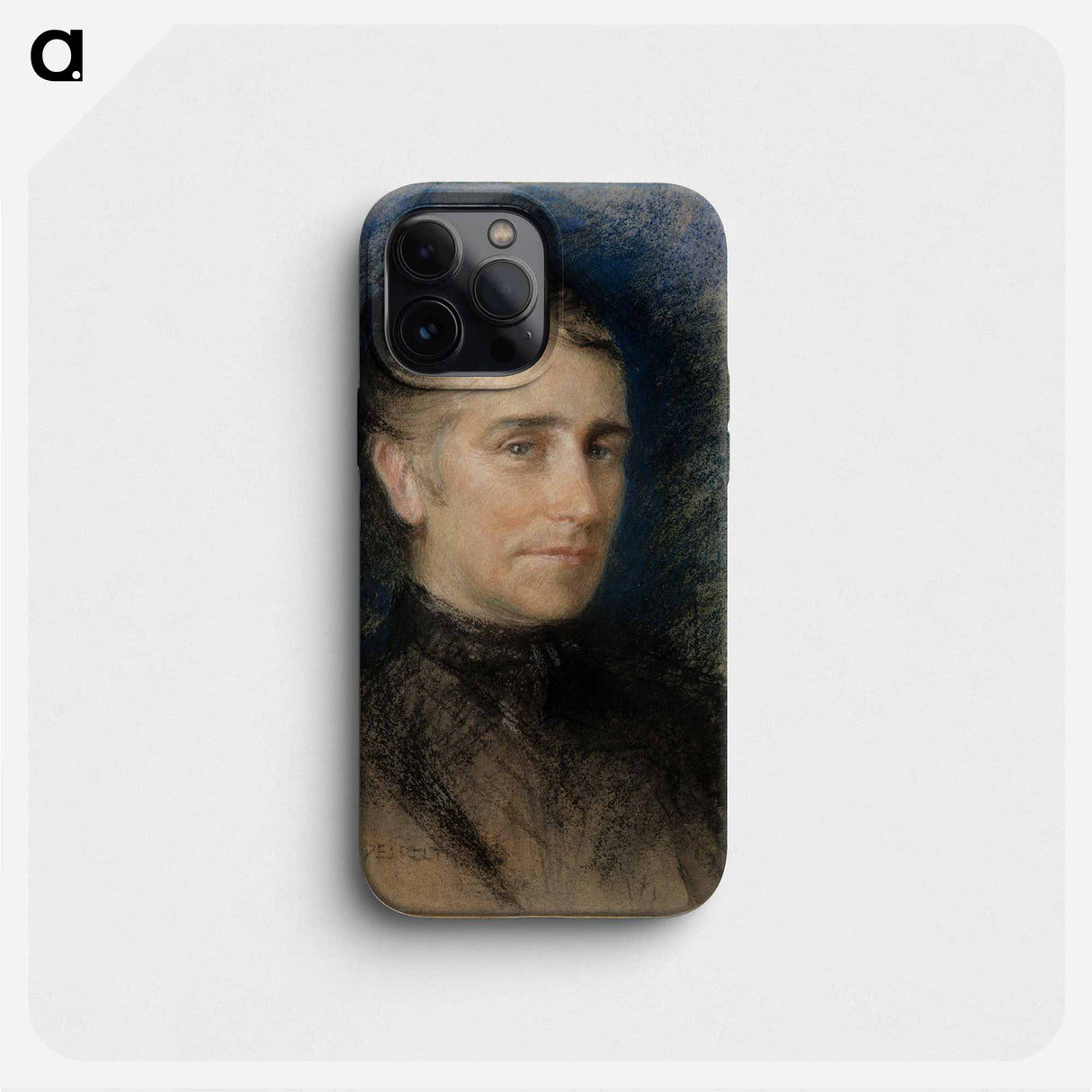 Portrait of Mrs. Emilie Krohn - アルバート エーデルフェルト Phone Case.