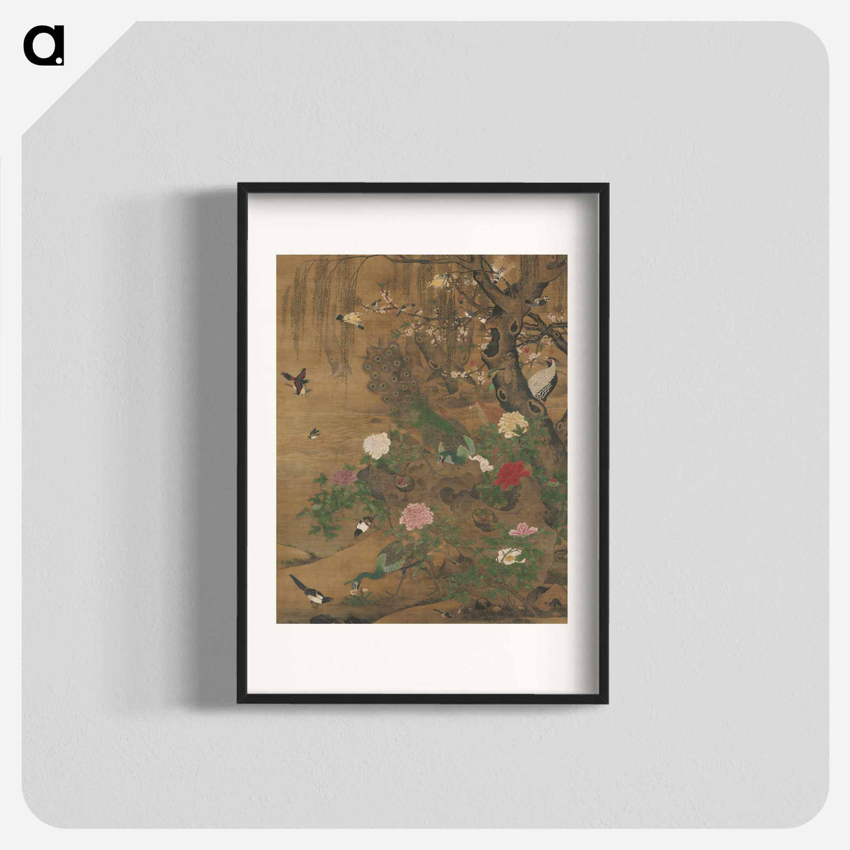 アートポスター-Birds Gather under the Spring Willow
- クリーブランド美術館 Poster.