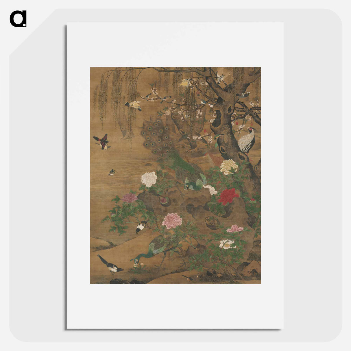 アートポスター-Birds Gather under the Spring Willow
- クリーブランド美術館 Poster.