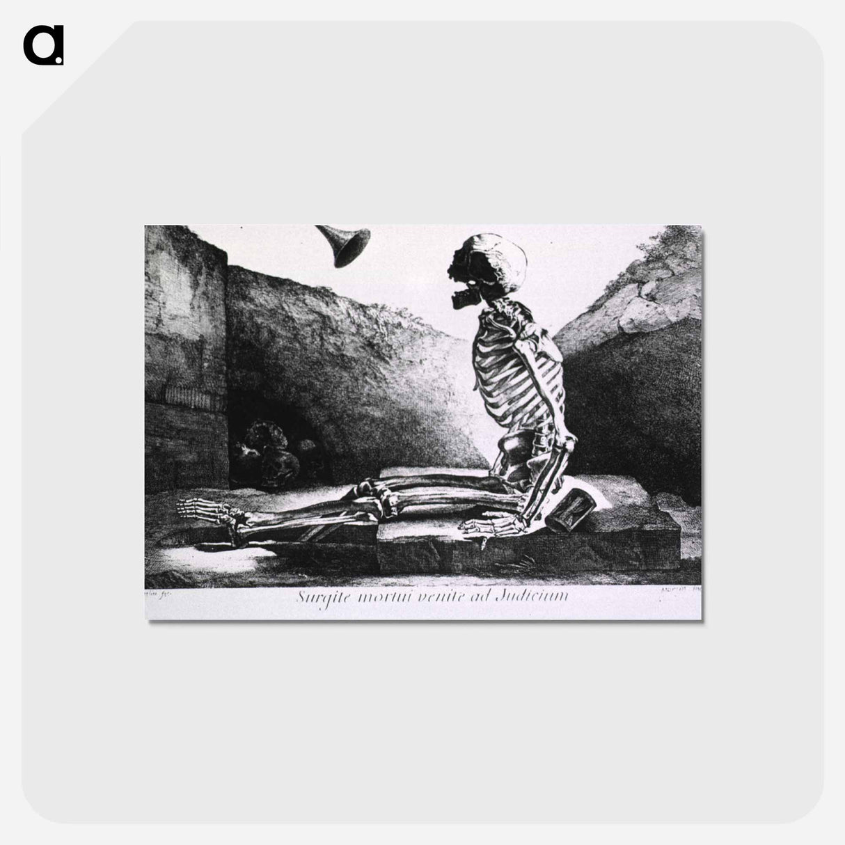 アートポストカード-Surgite Mortui Venite ad Judicium
- 国立医学図書館 Postcard.