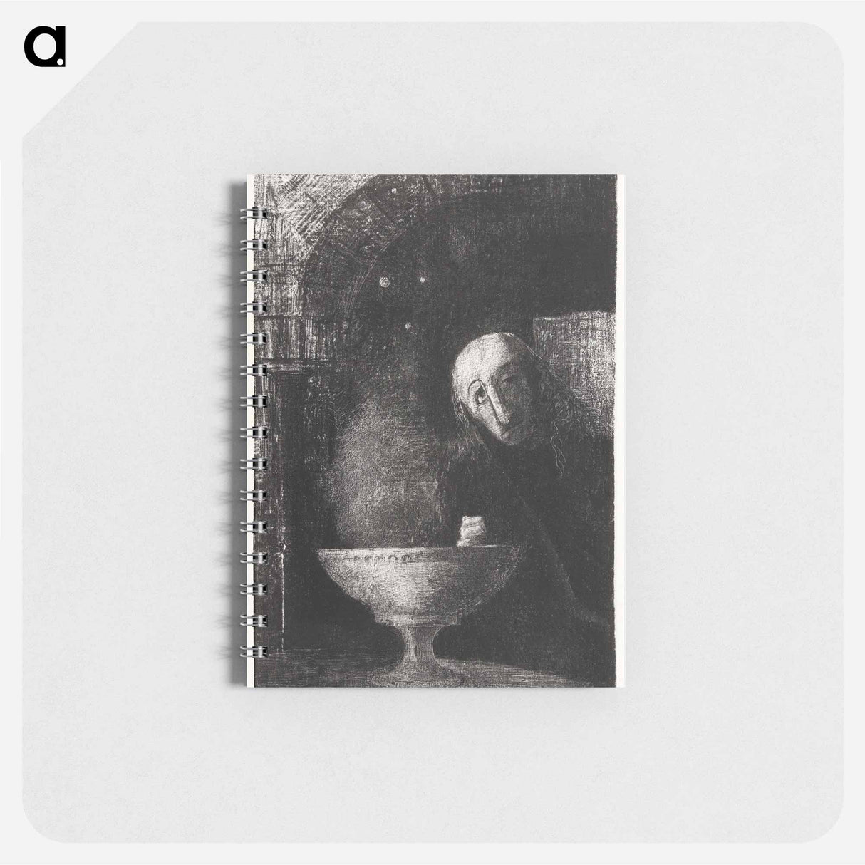 And the Seeker was Engaged in an Endless Search - オディロン ルドン Memo.