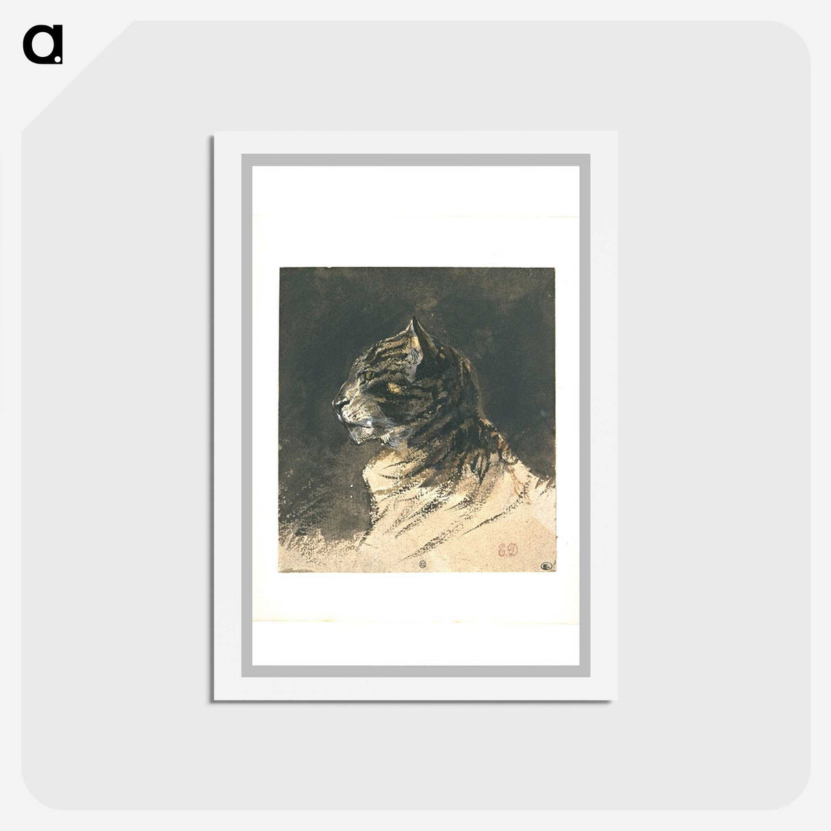 4-1_Eugene-Delacroix_hagaki