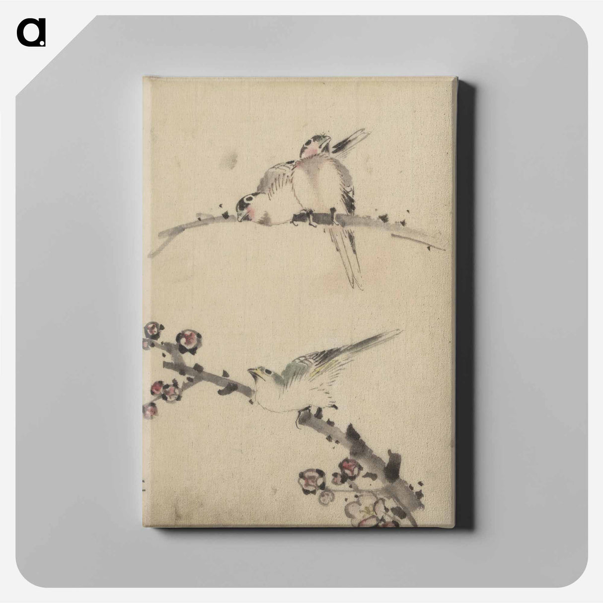 アートパネル-Original public domain image from Library of Congress - 葛飾 北斎 Canvas.