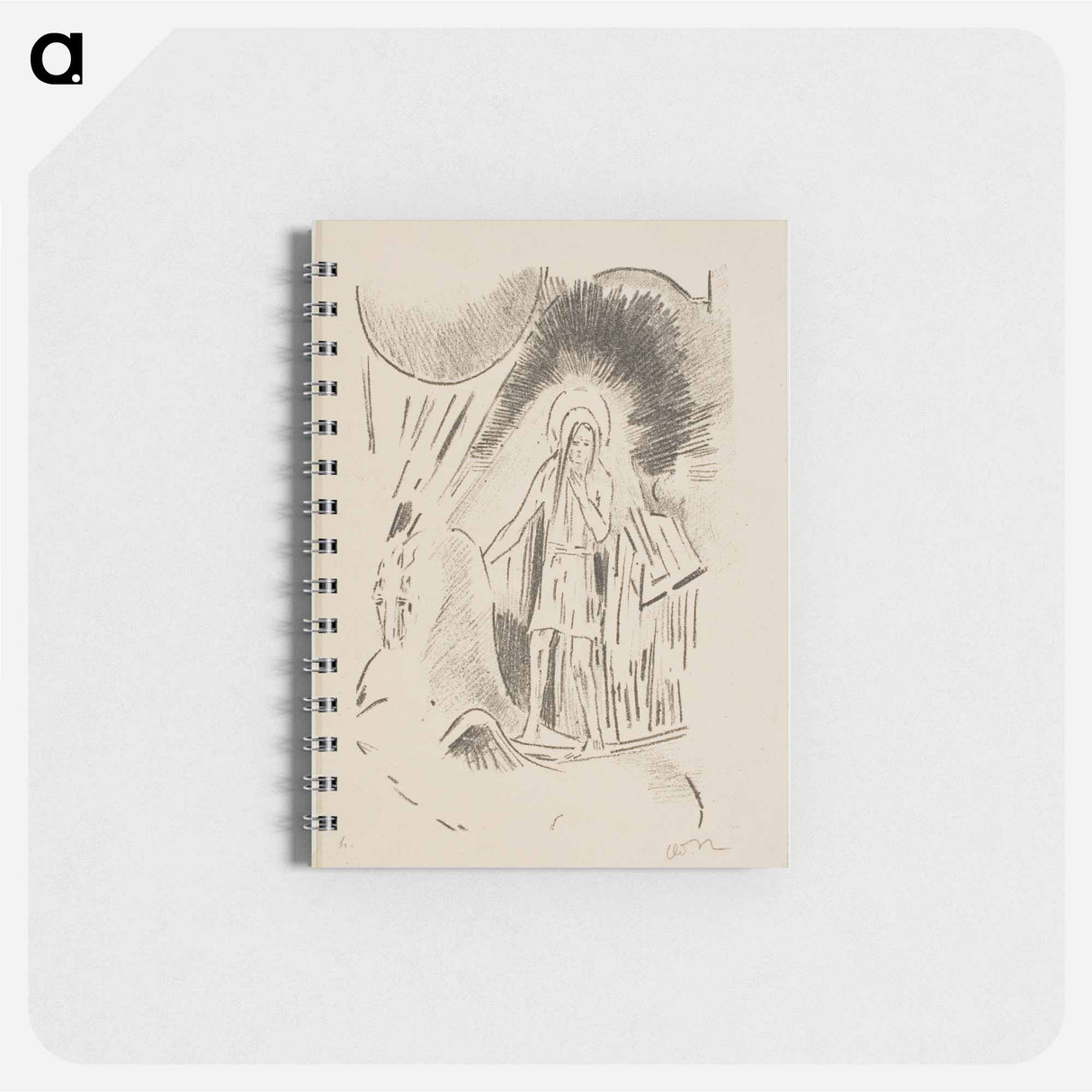 Man on Pegasus - オディロン ルドン Memo.