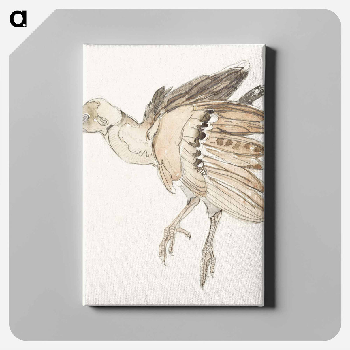 Who is my patrijs? - Theo van Hoytema Canvas.