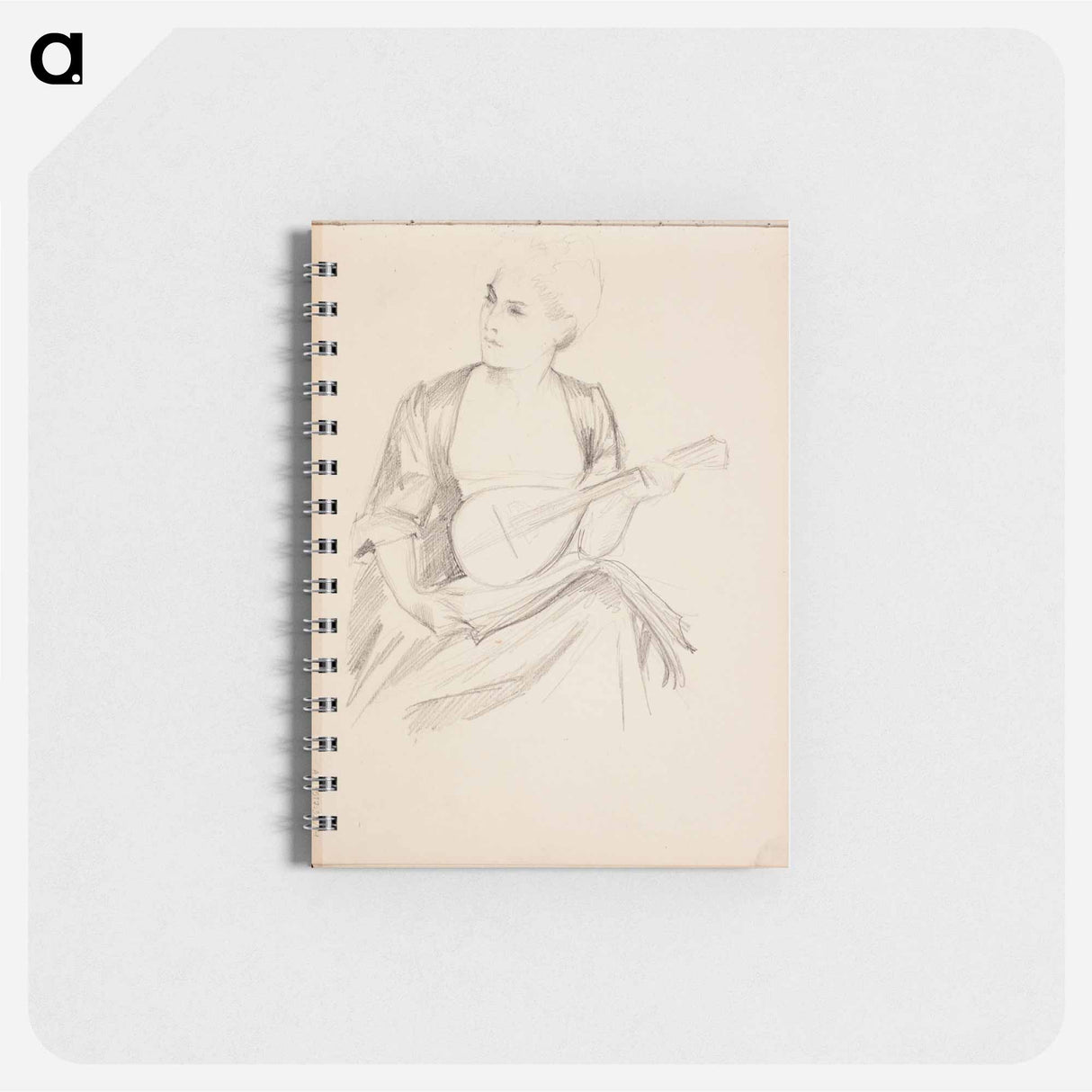 (unknown) part of a sketchbook - アルバート エーデルフェルト Memo.