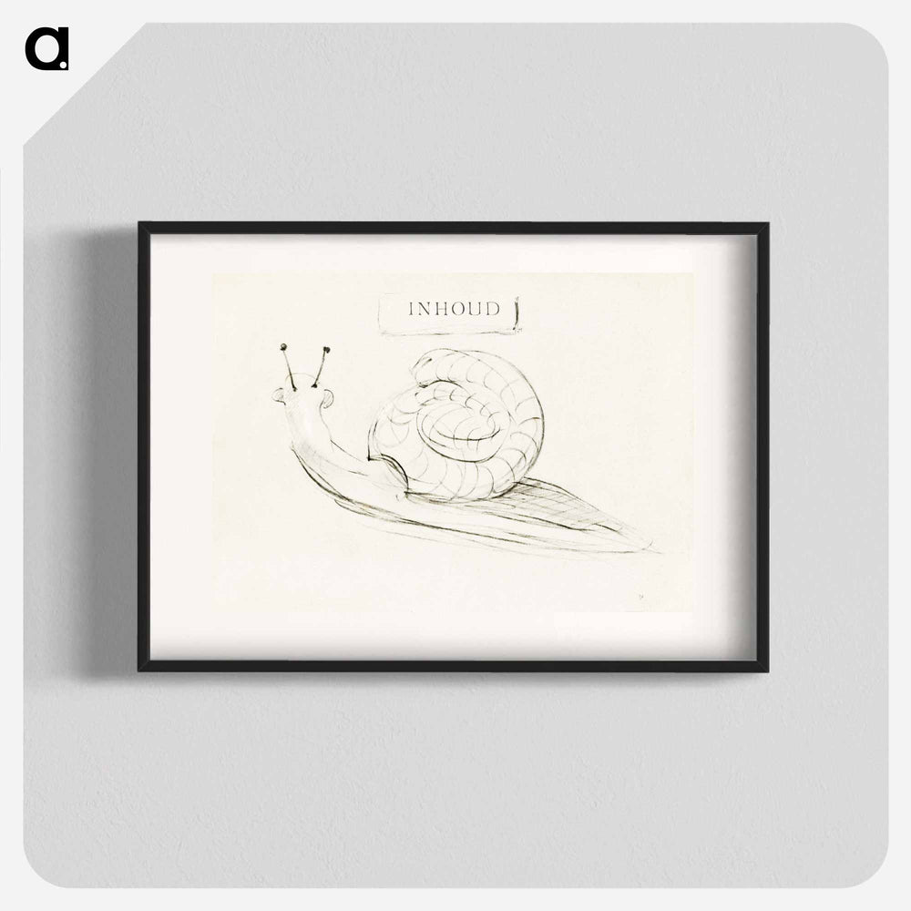 Slak - Theo Van Hoytema Poster.