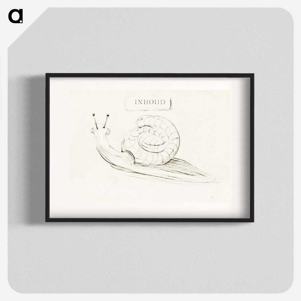 Slak - Theo Van Hoytema Poster.