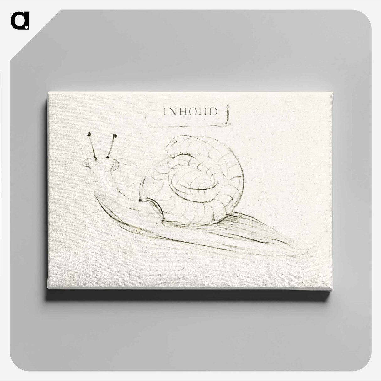 Slak - Theo Van Hoytema Canvas.