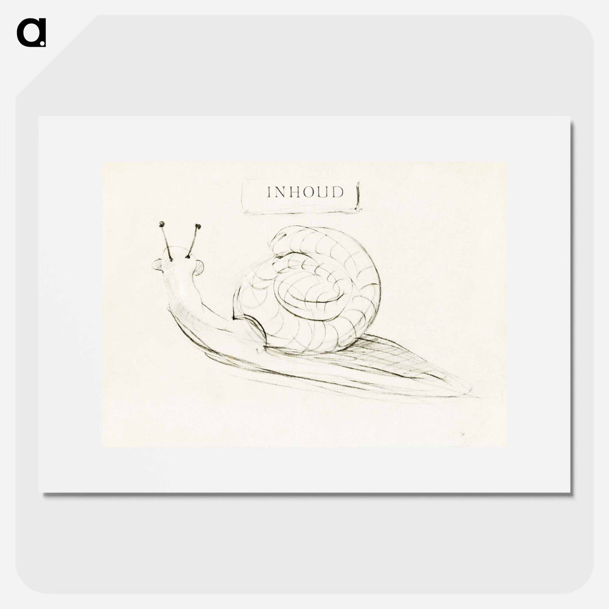 Slak - Theo Van Hoytema Poster.