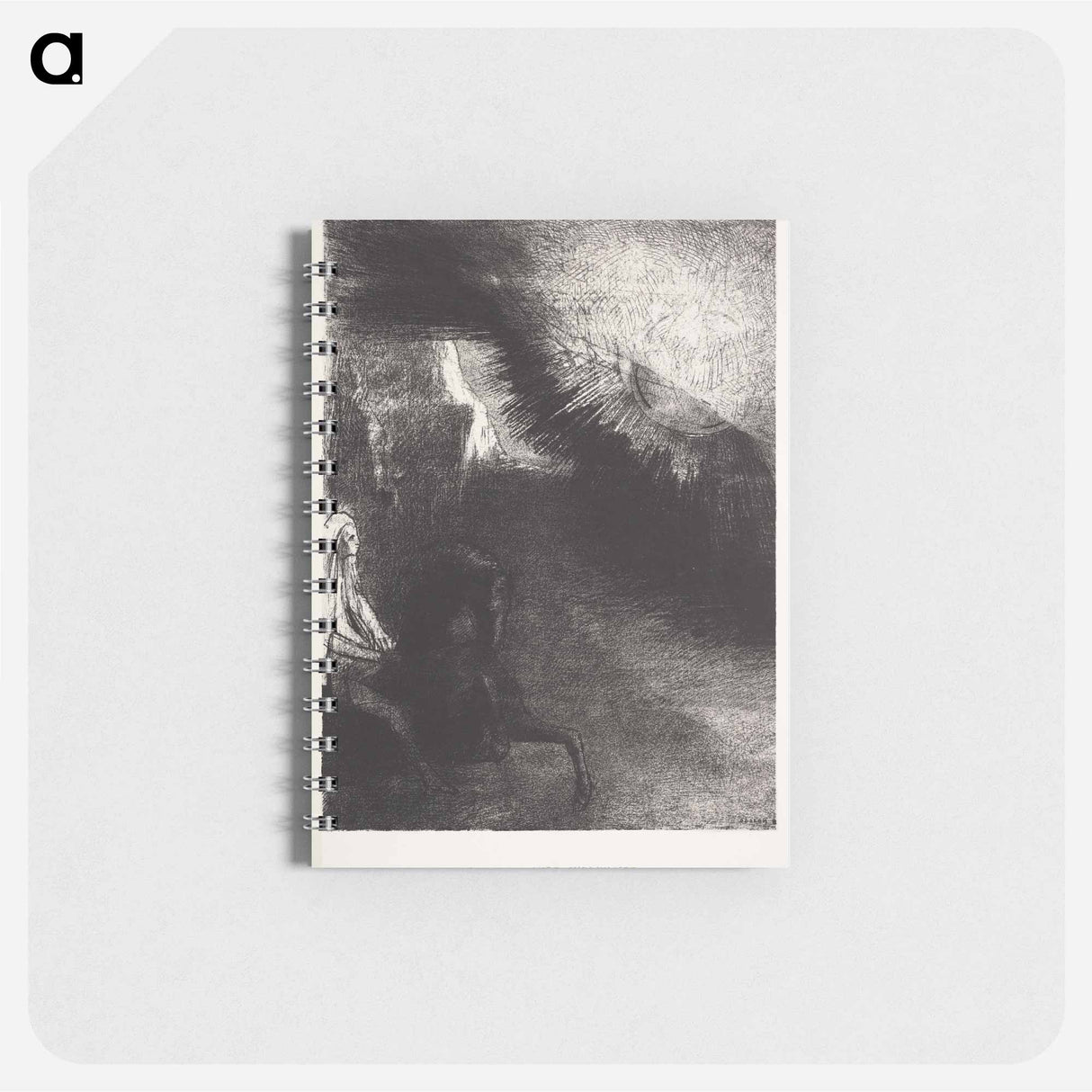 Pilgrim of the Sublunary World - オディロン ルドン Memo.