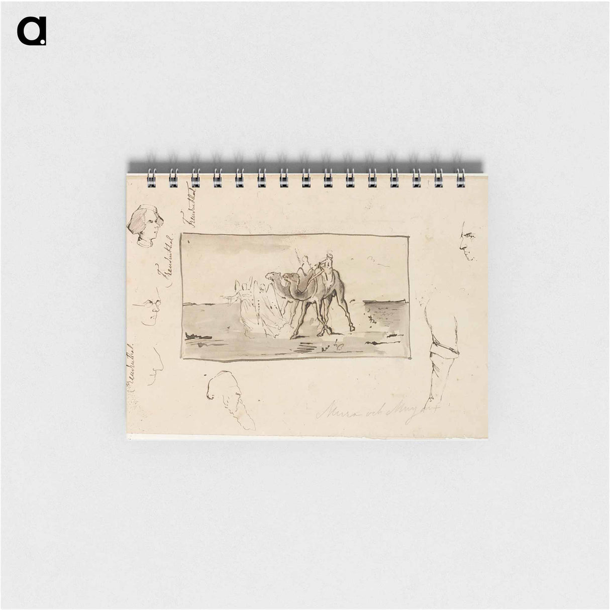 Kuvitusta topeliuksen satuun mirza ja mirjam - アルバート エーデルフェルト Memo.