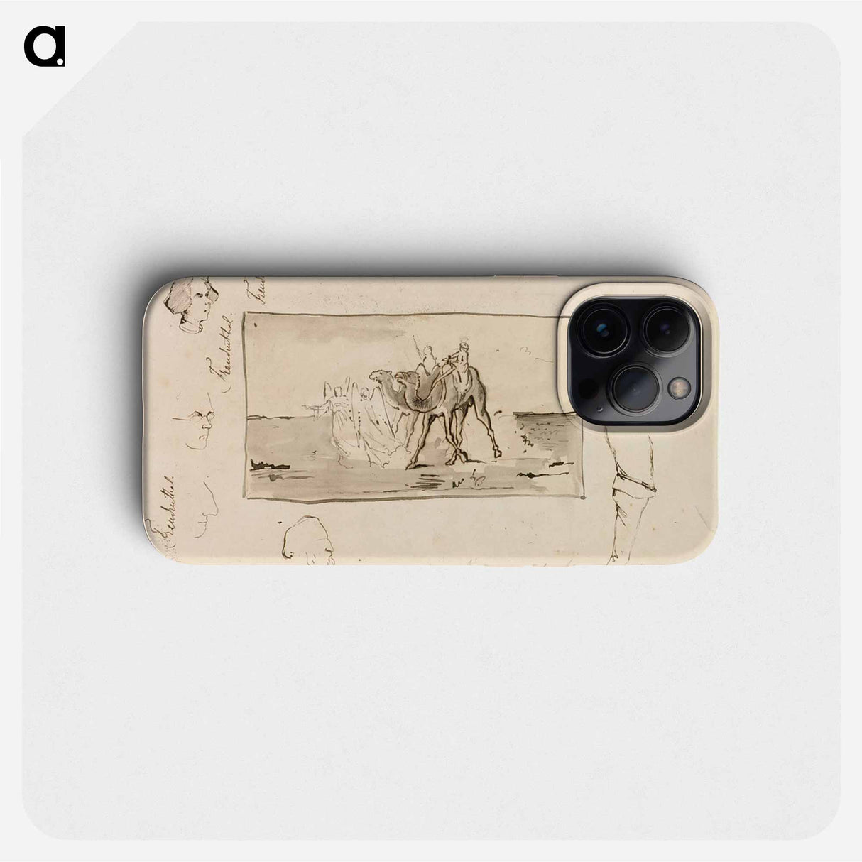 Kuvitusta topeliuksen satuun mirza ja mirjam - アルバート エーデルフェルト Phone Case.