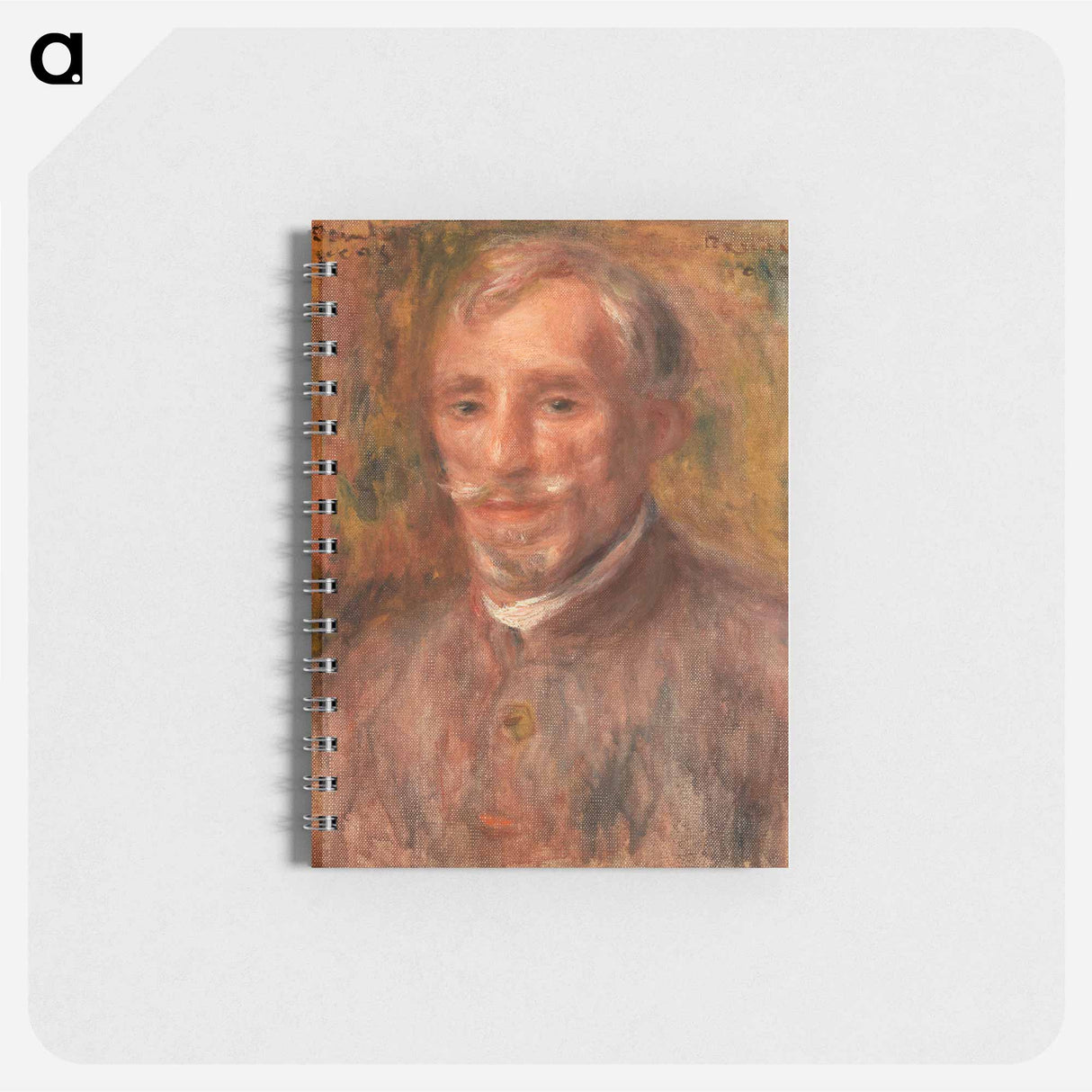 Portrait of Félix Hippolyte-Lucas - ピエール オーギュスト ルノワール Memo.