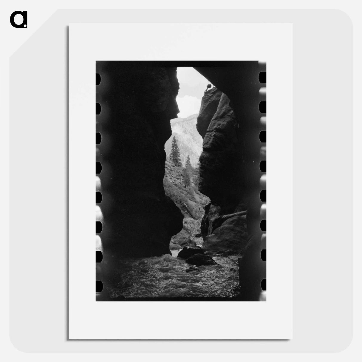 アートポスター-Box Canyon near Ouray, Colorado
- ラッセル リー Poster.