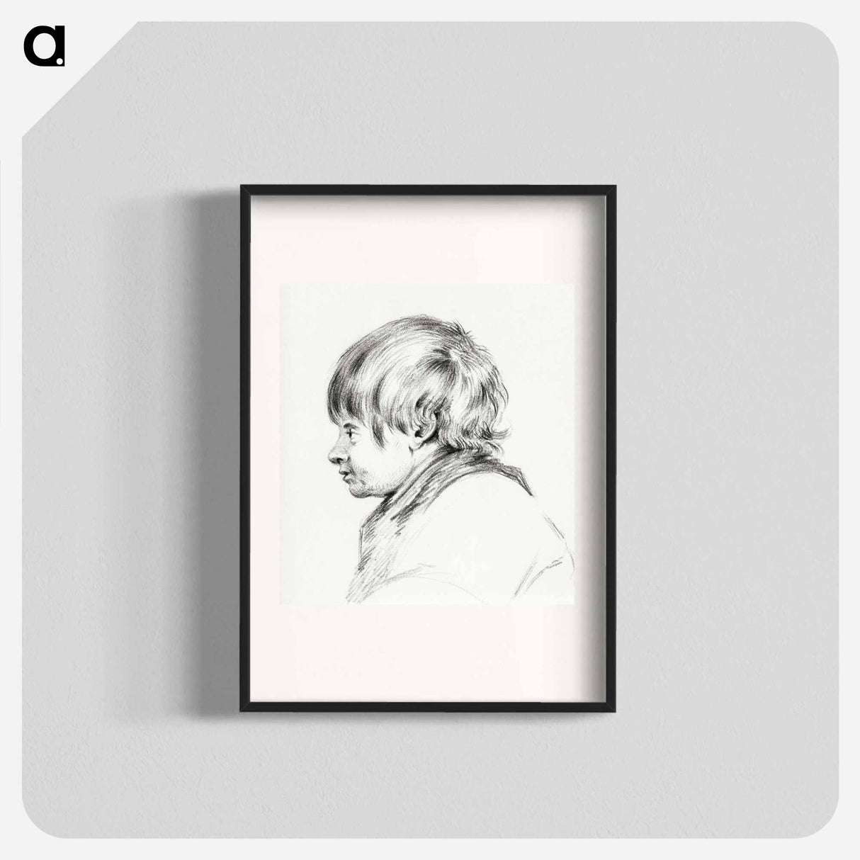 A boy - Jean Bernard Poster.