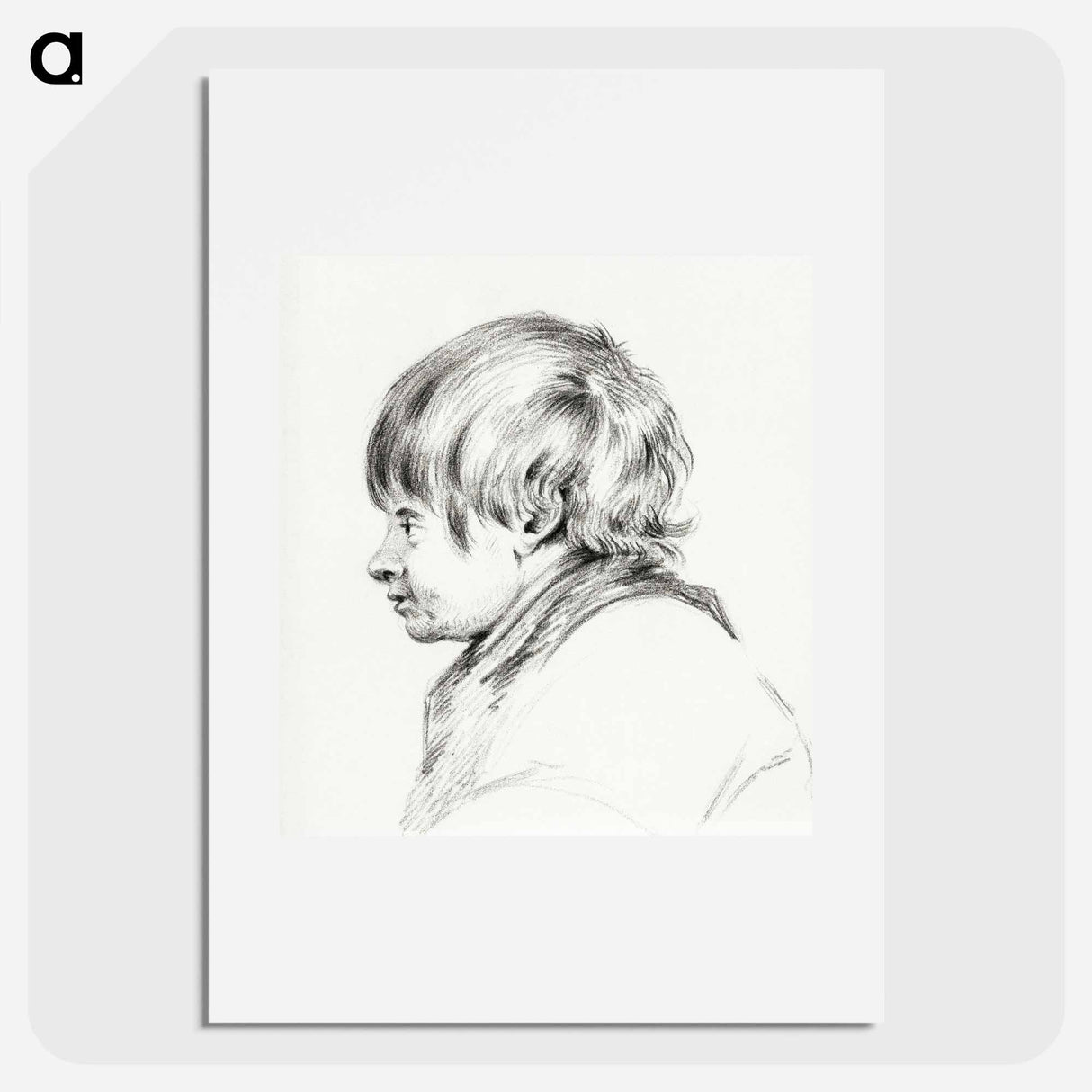 アートポスター-A boy - ジャン ベルナール Poster.