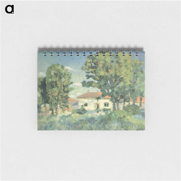 Landscape with white houses - カジミール マレーヴィチ Memo.