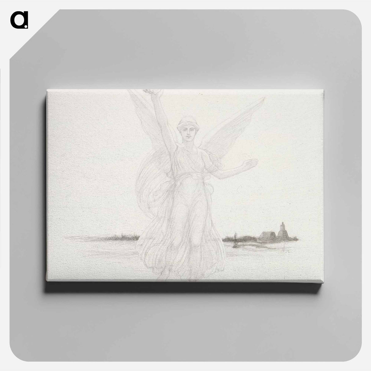 Vänrikin tervehdys -runon alkuvinjetti - アルバート エーデルフェルト Canvas.