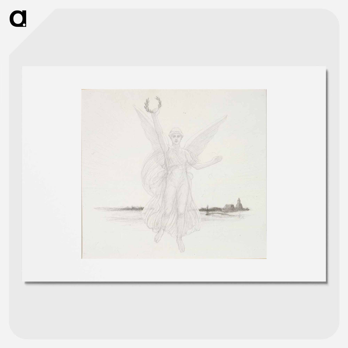 Vänrikin tervehdys -runon alkuvinjetti - アルバート エーデルフェルト Poster.