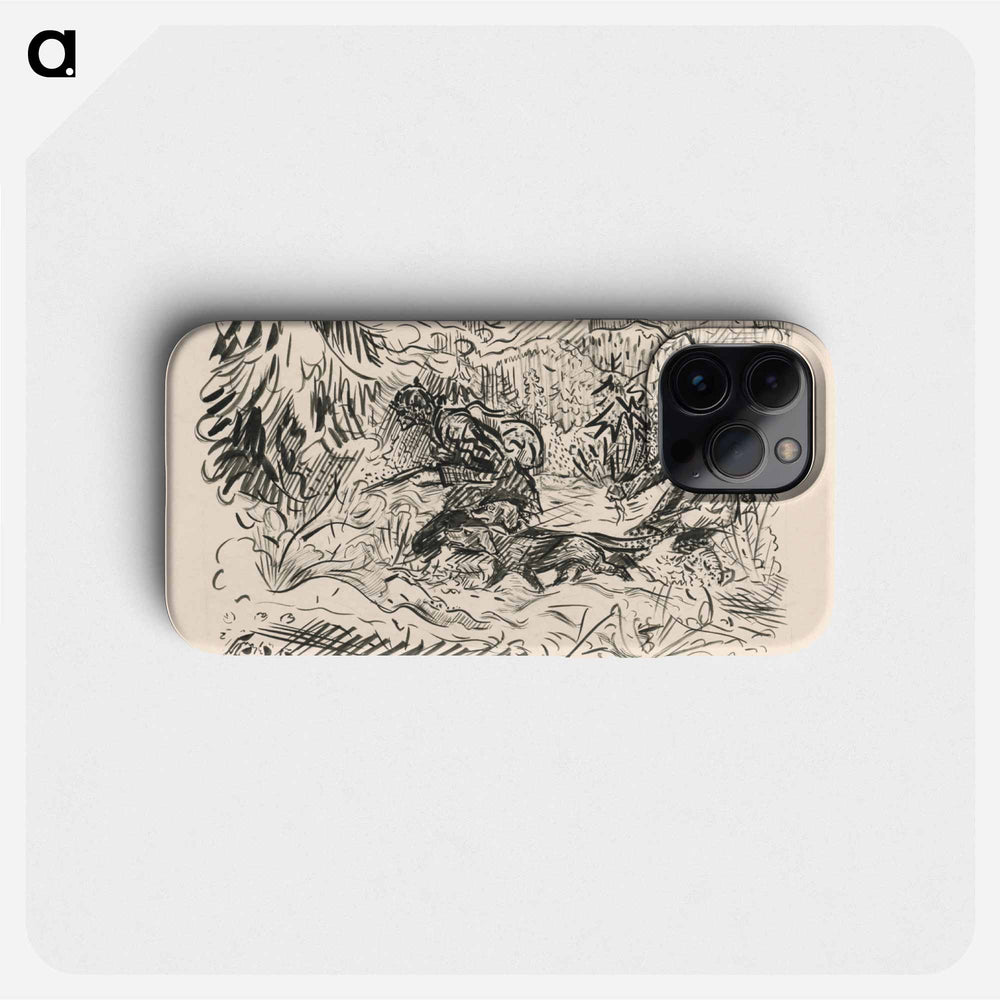 Winter hunt - アーノルド ピーター ワイズ クビンチャン Phone Case.