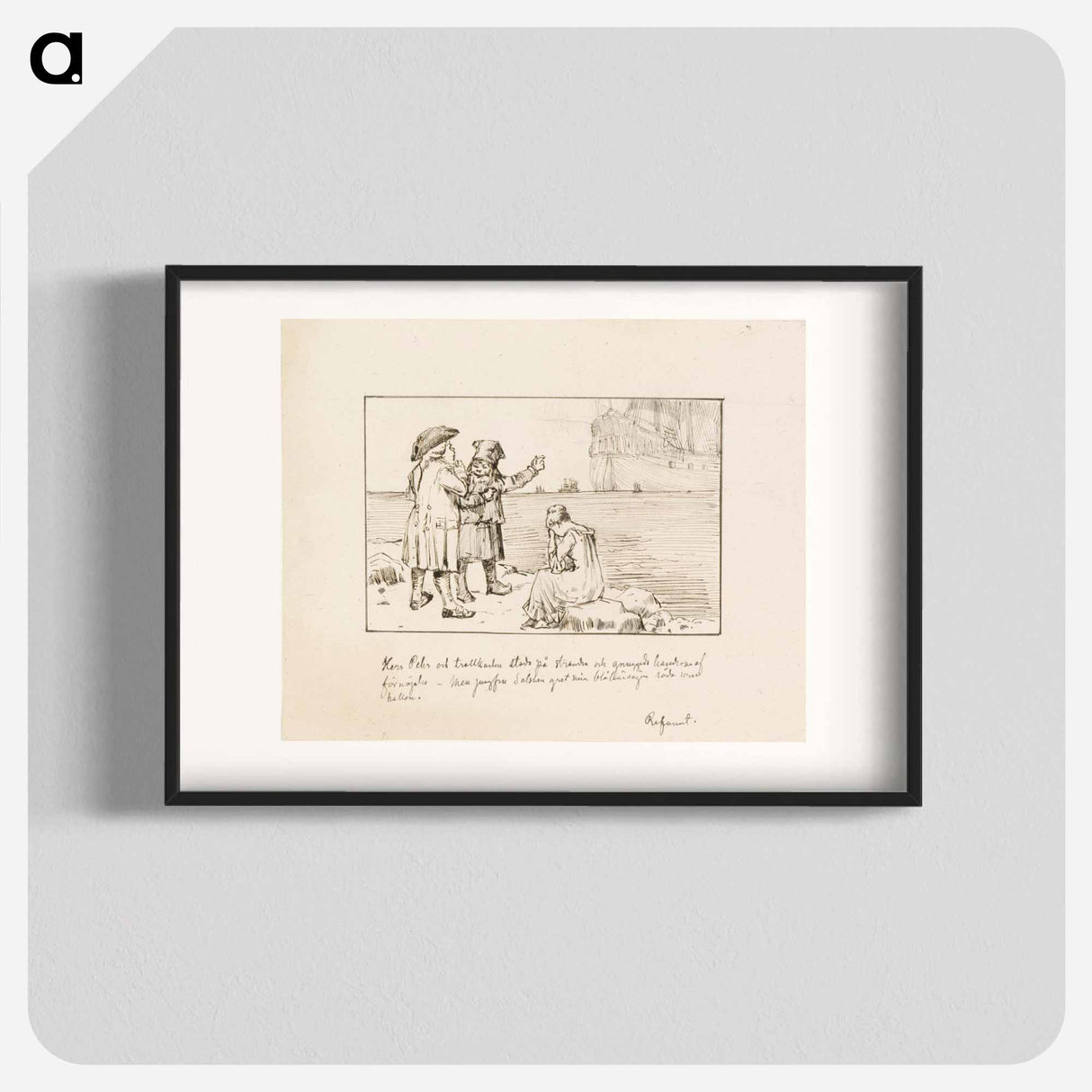 Illustration of the refanut fairy tale - アルバート エーデルフェルト Poster.