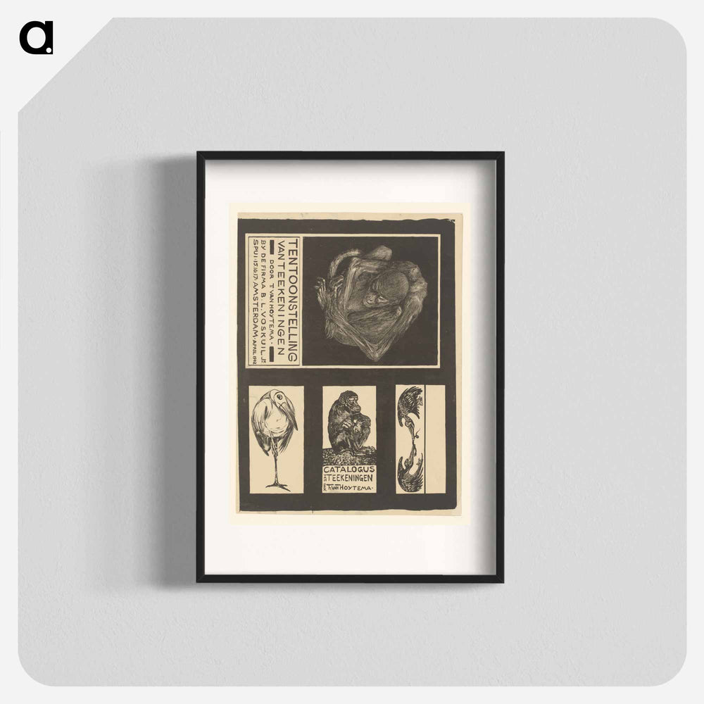 Many people are afraid of death by Theo van Hoytema - Theo van Hoytema Poster.