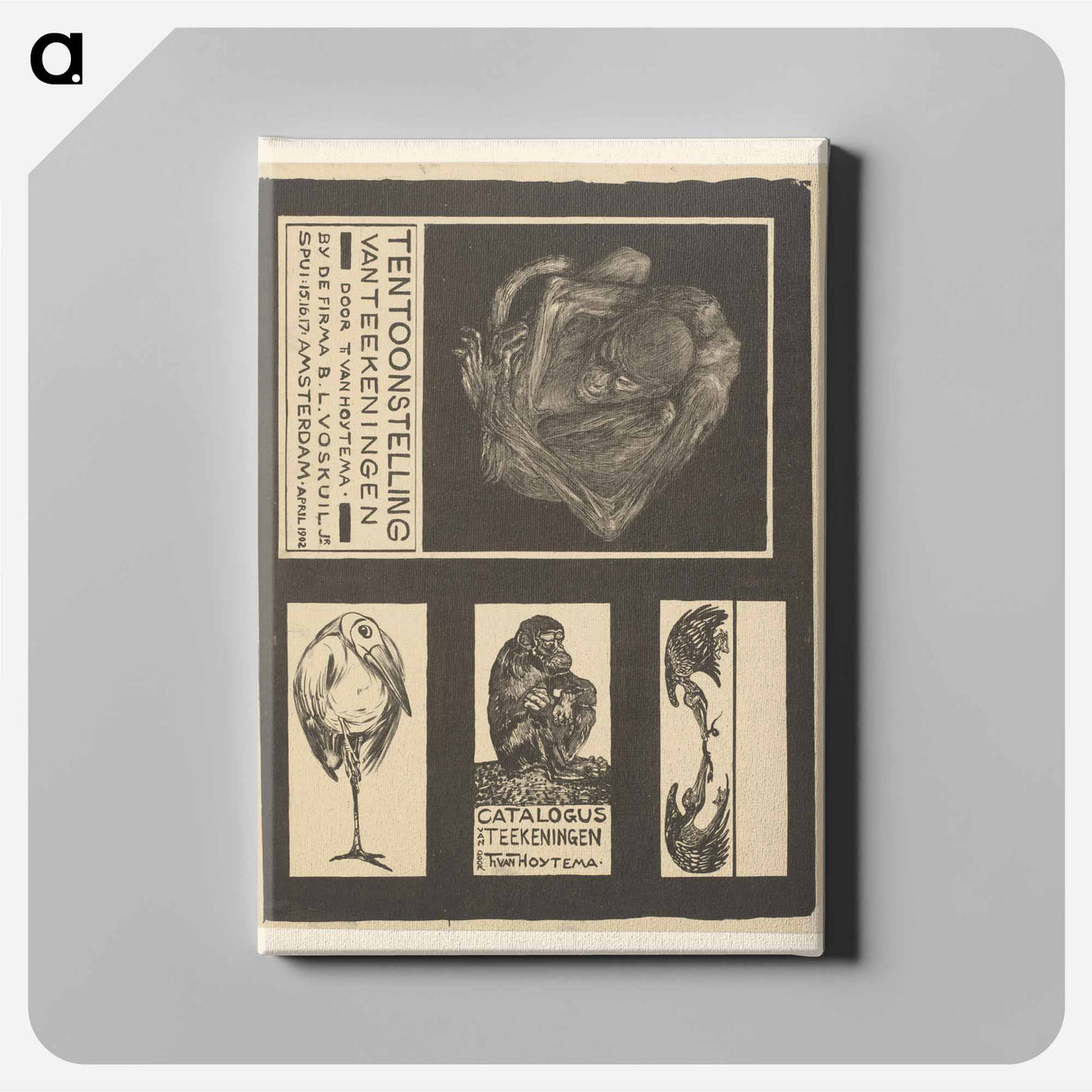 Many trees in the sky by Theo van Hoytema - Canvas.