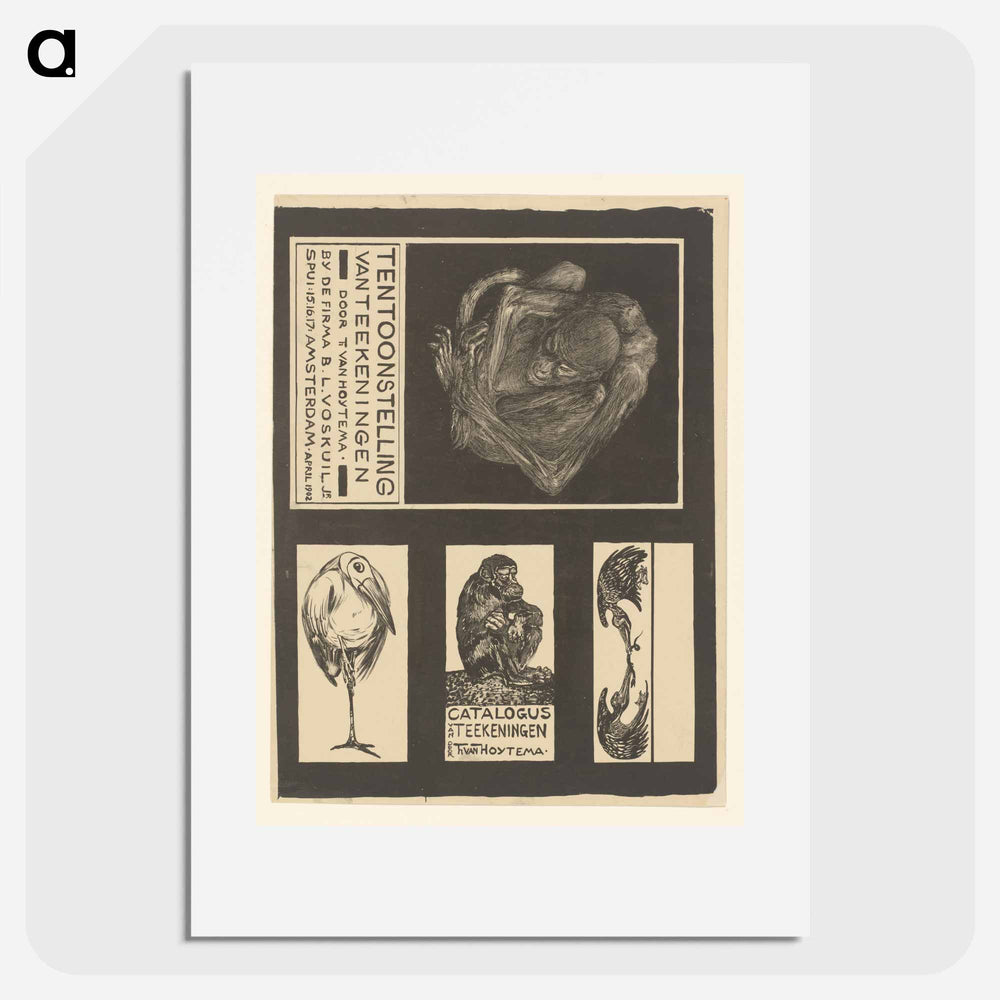 Many people are afraid of death by Theo van Hoytema - Theo van Hoytema Poster.