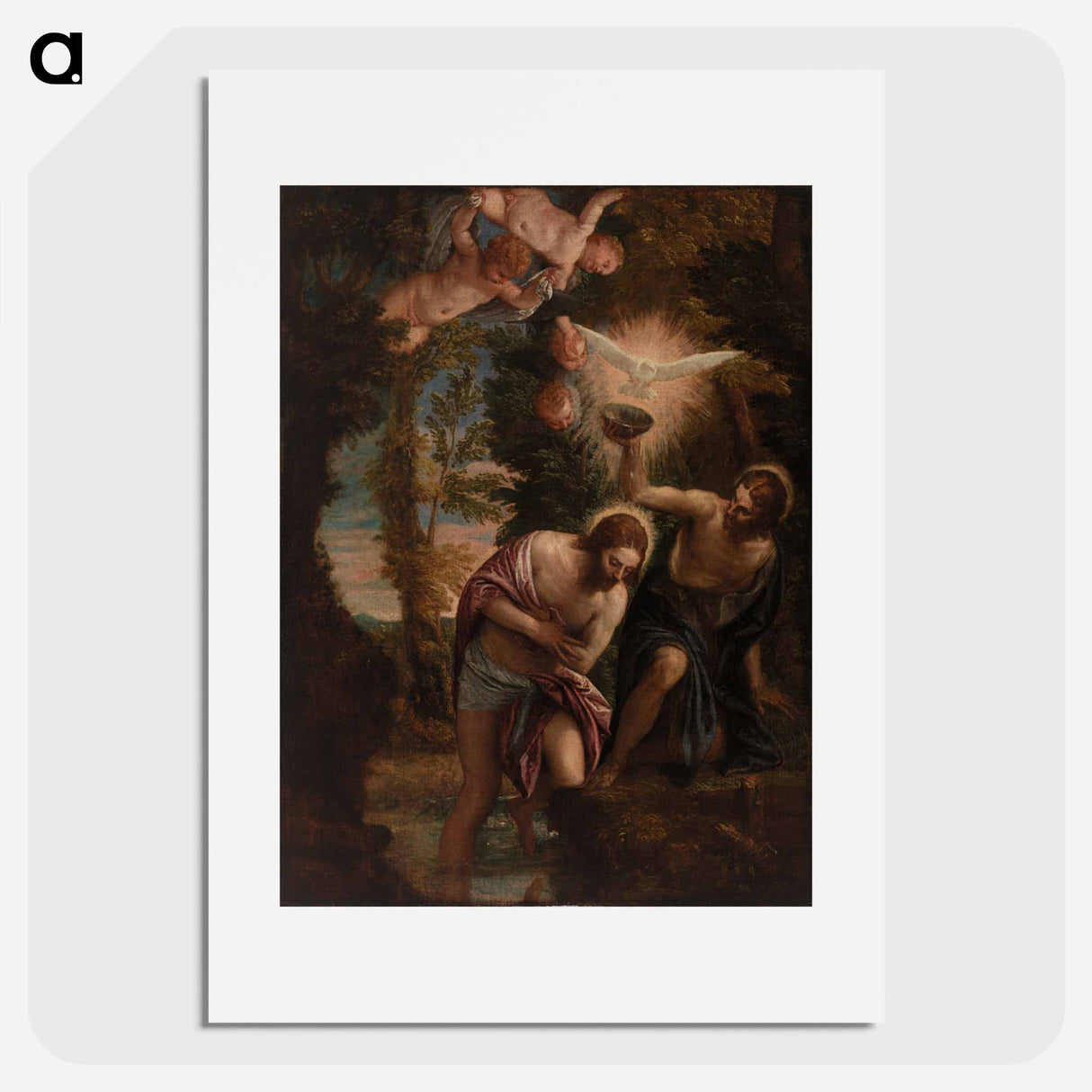 アートポスター-Baptism of Christ
- バーンズ・コレクション Poster.