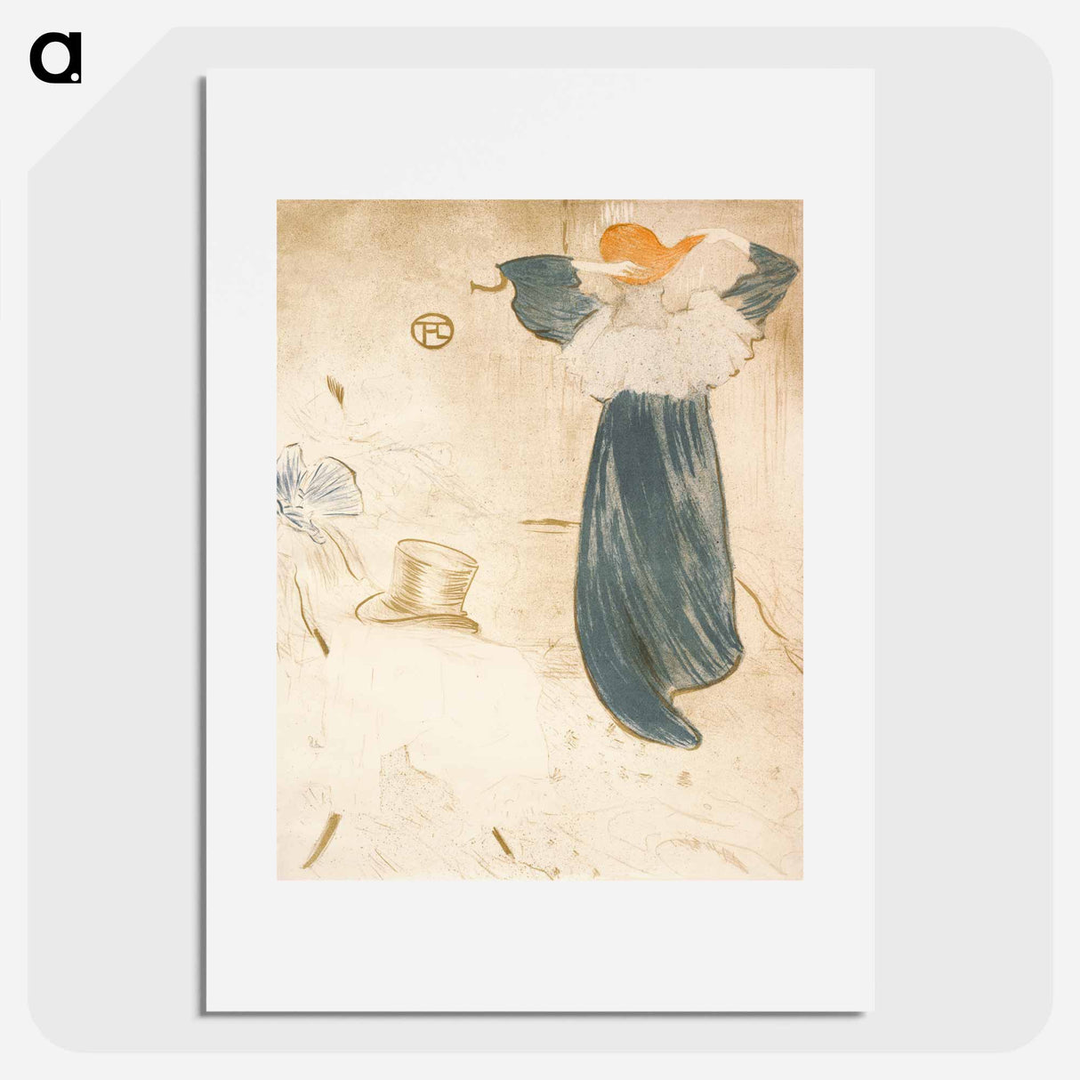 Les Vielles Histoires - Henri de Toulouse-Lautrec Poster.