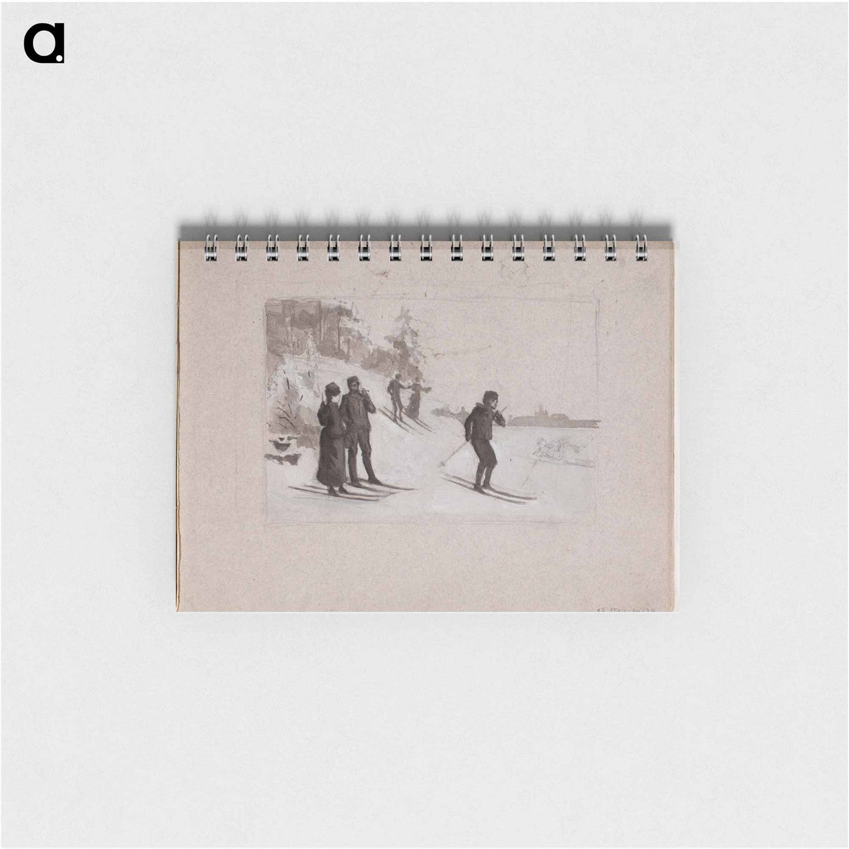 アートメモ帳-(unknown) part of a sketchbook - アルバート エーデルフェルト Memo.