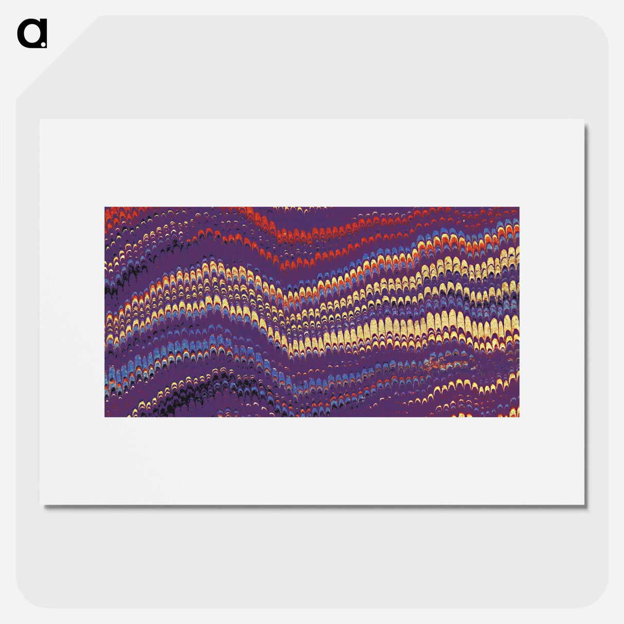 アートポスター-Decorative Paper from Narrative of Events During the Invasion of Russia
- 大英図書館 Poster.