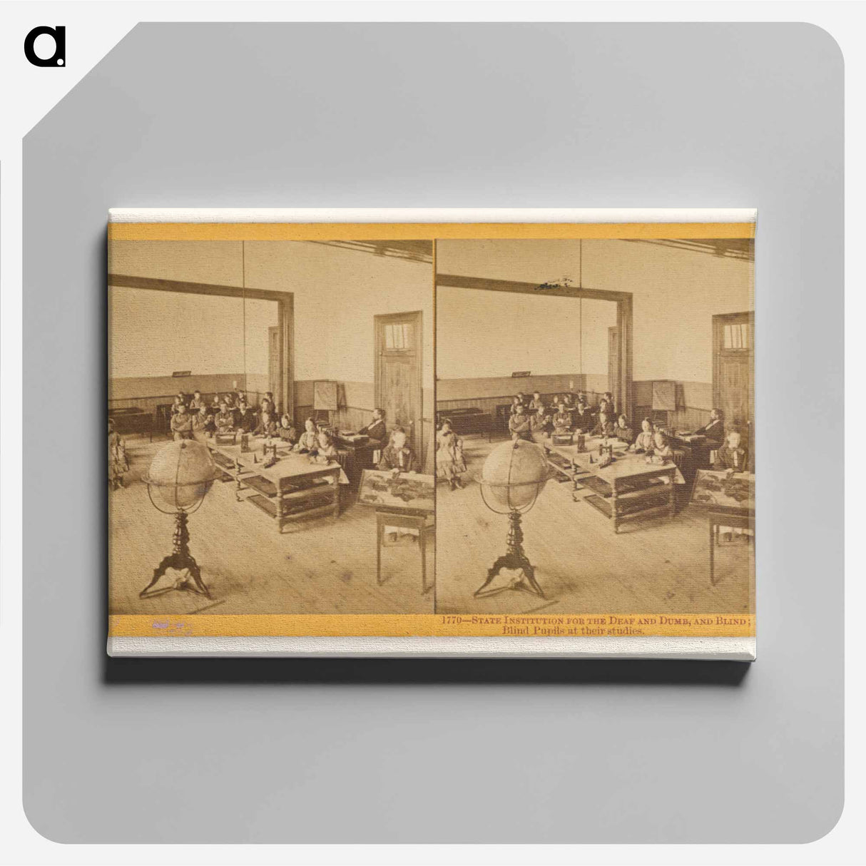 アートパネル-Blind Pupils at their Studies
- エドワード マイブリッジ Canvas.