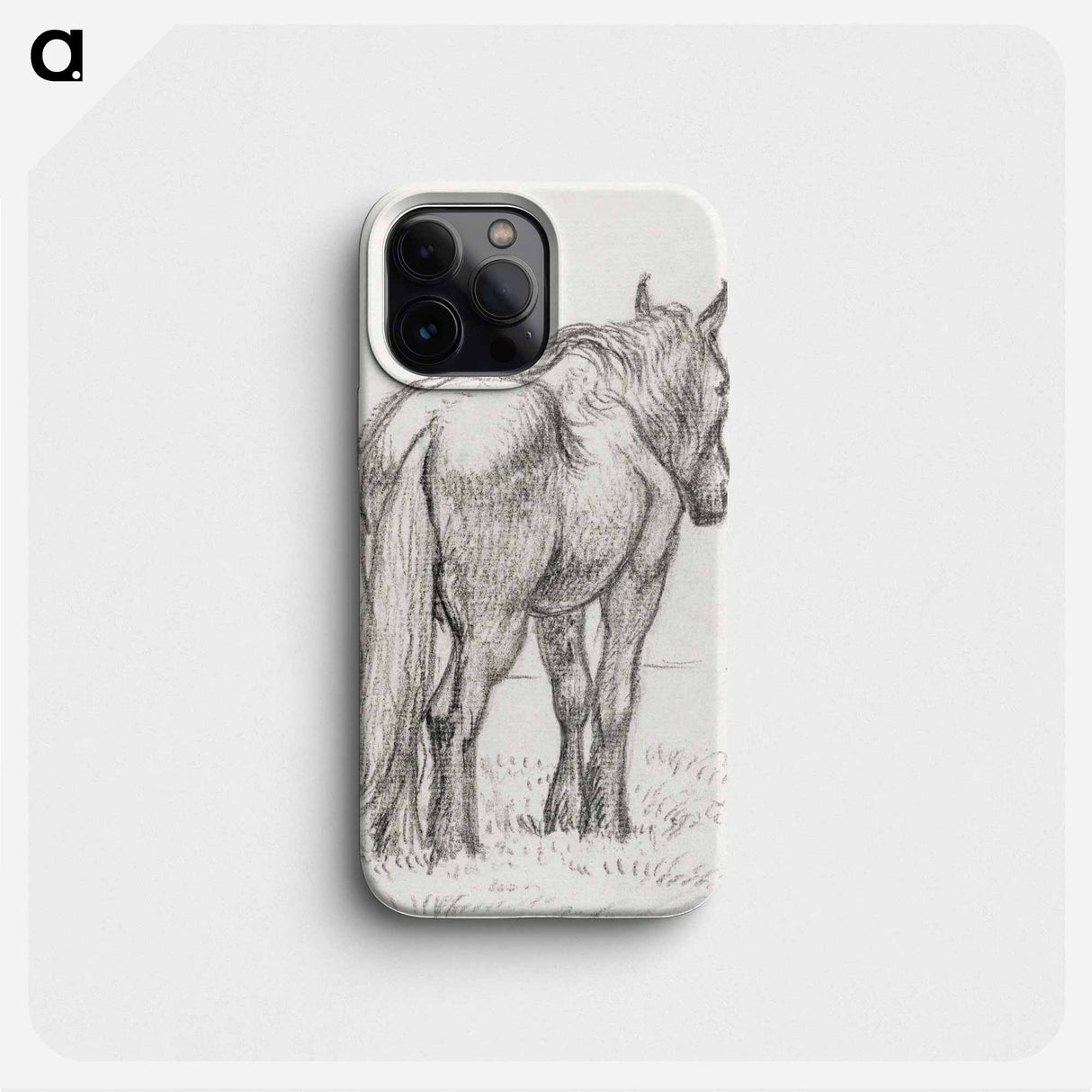 Standing horse - ジャン ベルナール Phone Case.