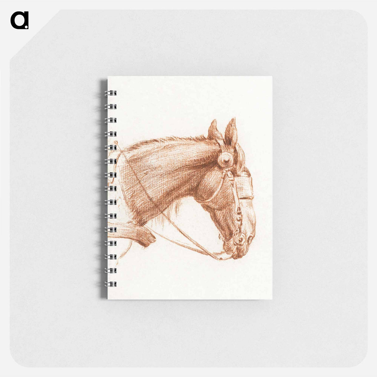 Head of a horse with blinkers - ジャン ベルナール Memo.