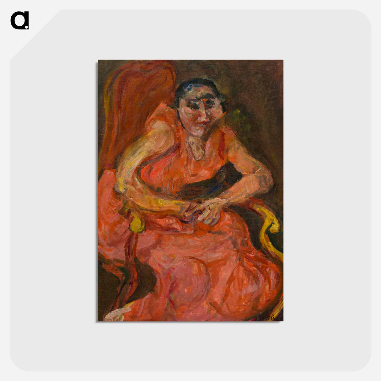 アートポストカード-Woman in Pink
- セントルイス美術館 Postcard.