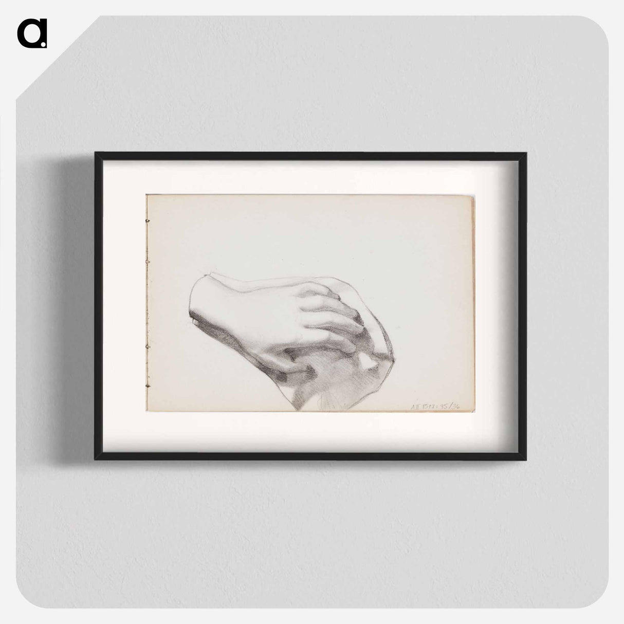 (unknown) part of a sketchbook - アルバート エーデルフェルト Poster.