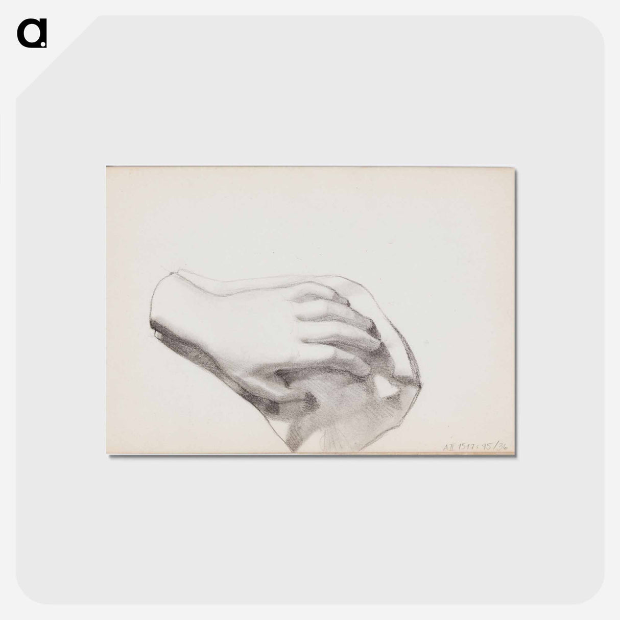 (unknown) part of a sketchbook - アルバート エーデルフェルト Postcard.