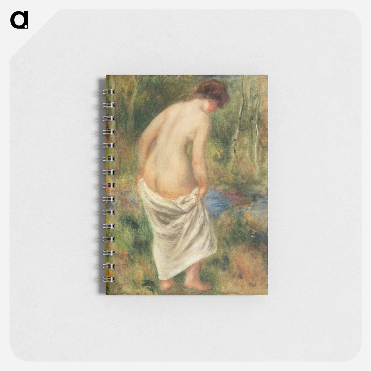 After the Bath - ピエール オーギュスト ルノワール Memo.