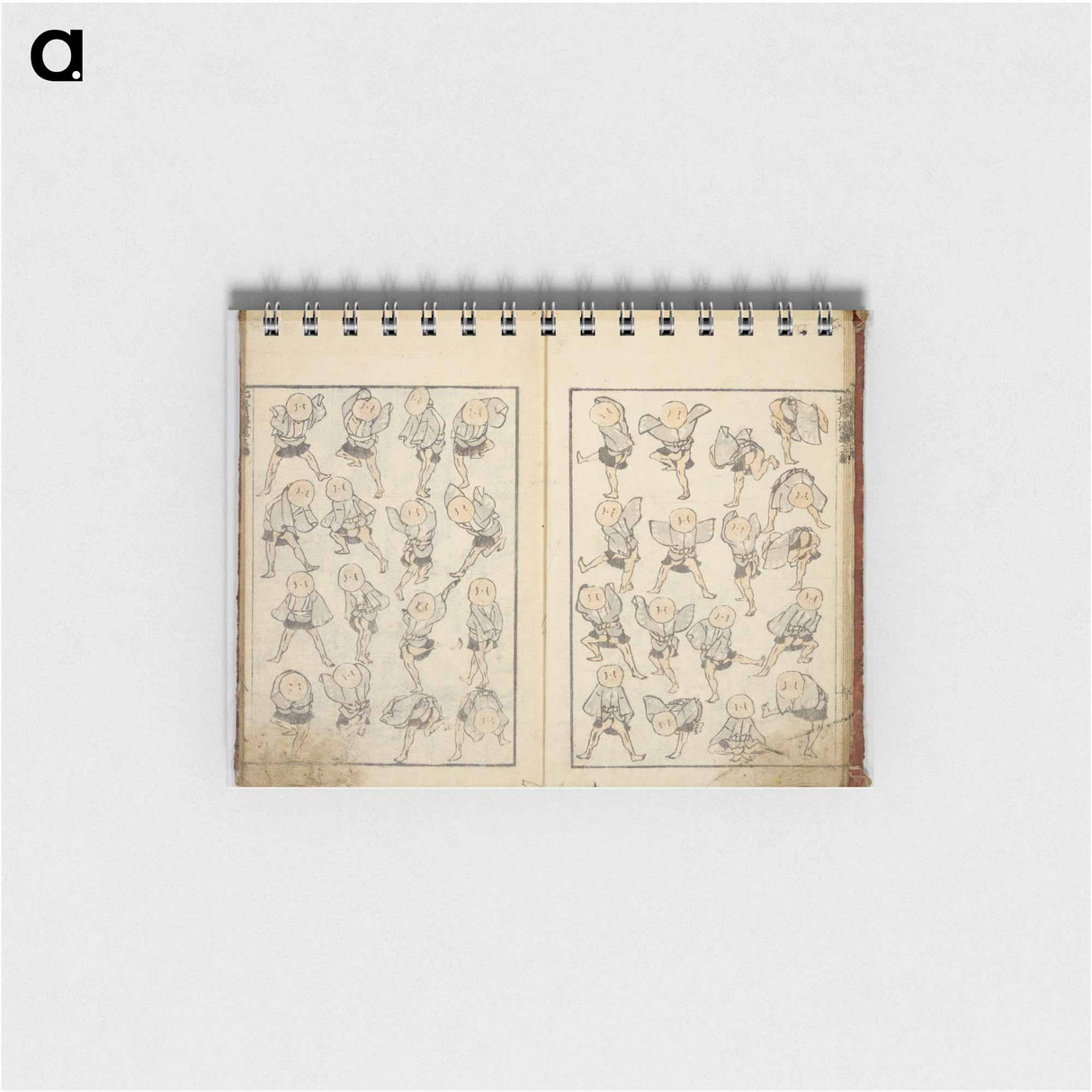 Random sketches by Hokusai volumes 1 to 11 - 葛飾 北斎 Memo.