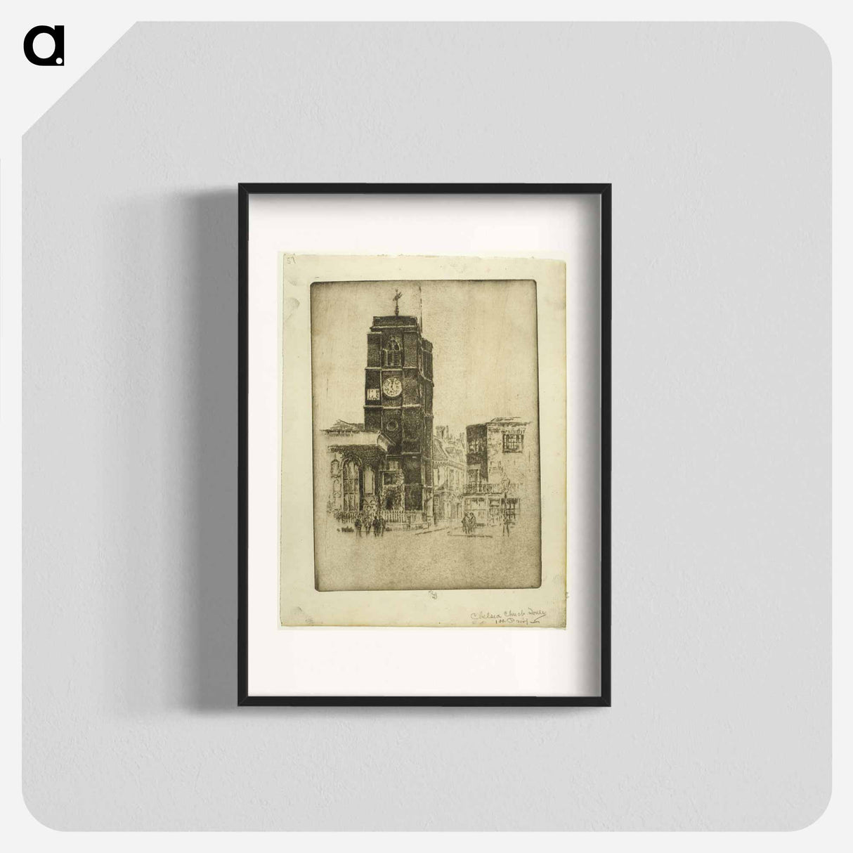 アートポスター-Chelsea Church Tower
- ジョセフ ペネル Poster.