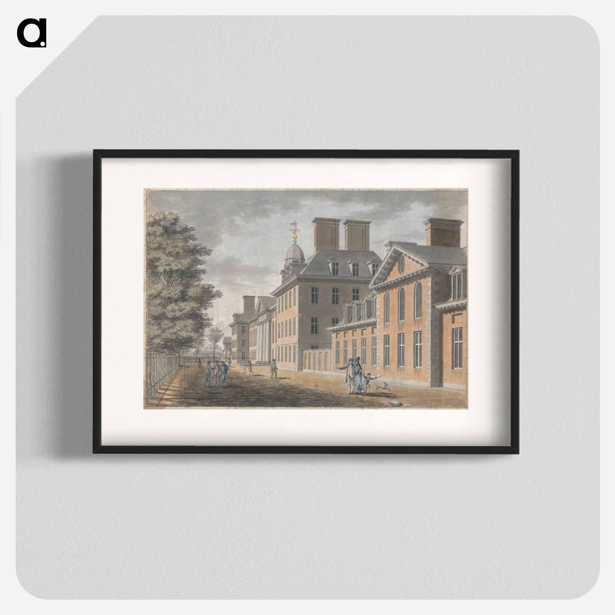 アートポスター-A View of the North Front of Chelsea Hospital
- イェール大学アートギャラリー Poster.