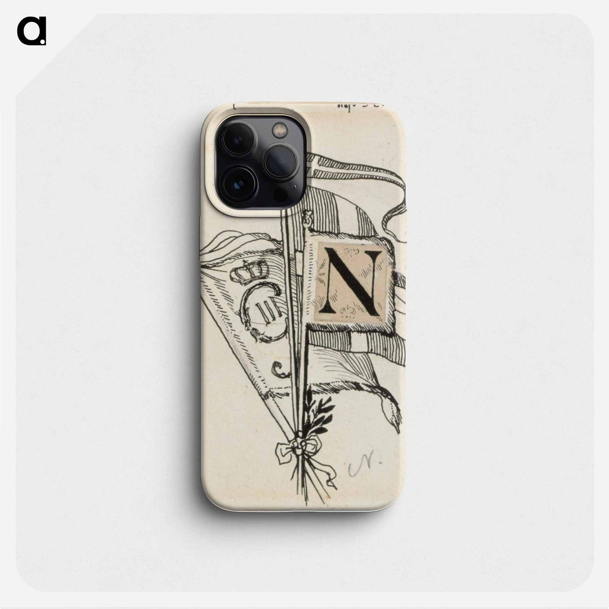 Hurtti ukko-runon alkukirjain n - アルバート エーデルフェルト Phone Case.