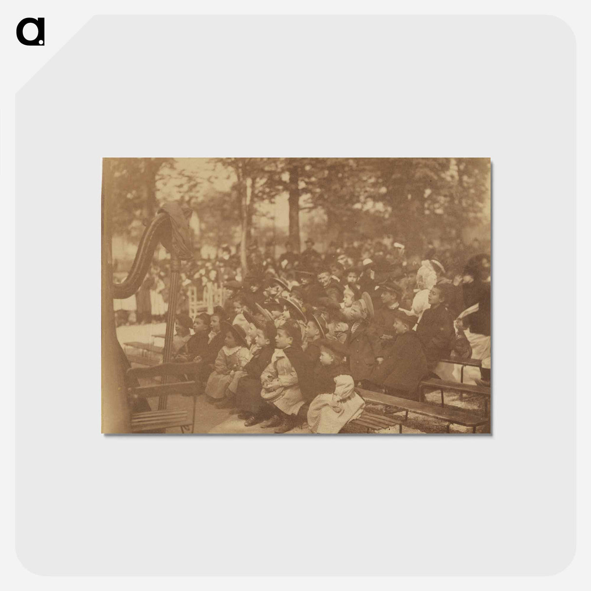 アートポストカード-Guignol, Jardin du Luxembourg
- ウジェーヌ アジェ Postcard.
